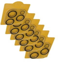 Kameraskydd linsskydd härdat glas transparent 6-pack iPhone 14 Pro