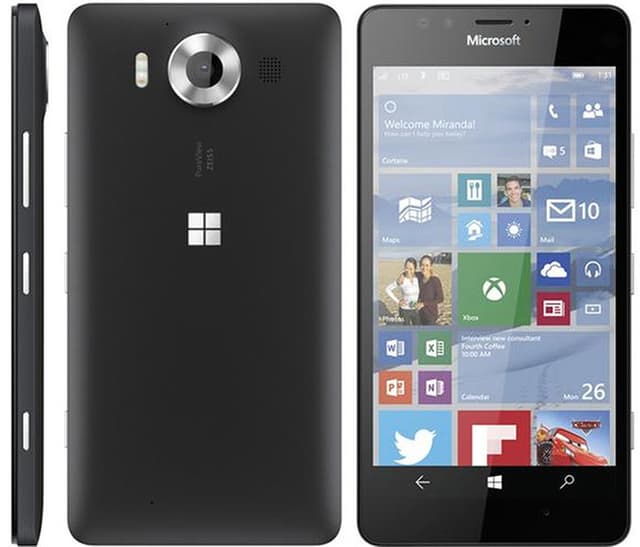 Microsoft Lumia 950 Skjermbeskytter x2 med rengjøringsklut