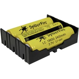 MPD BK-18650-PC6 Batteriholder 3 18650