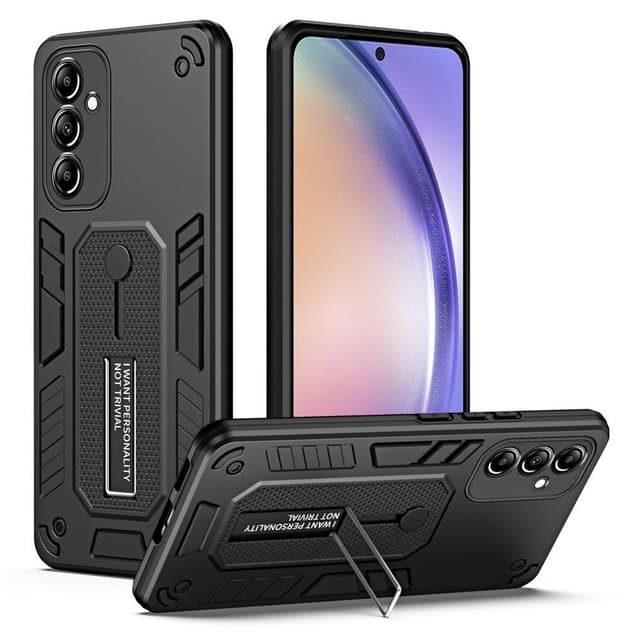 Til Samsung Galaxy A54 5G Kickstand Hybrid-etui Dobbeltlagsbeskyttelse