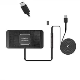 Anti-Slip Matta med trådlös laddning 15W USB-C kabel