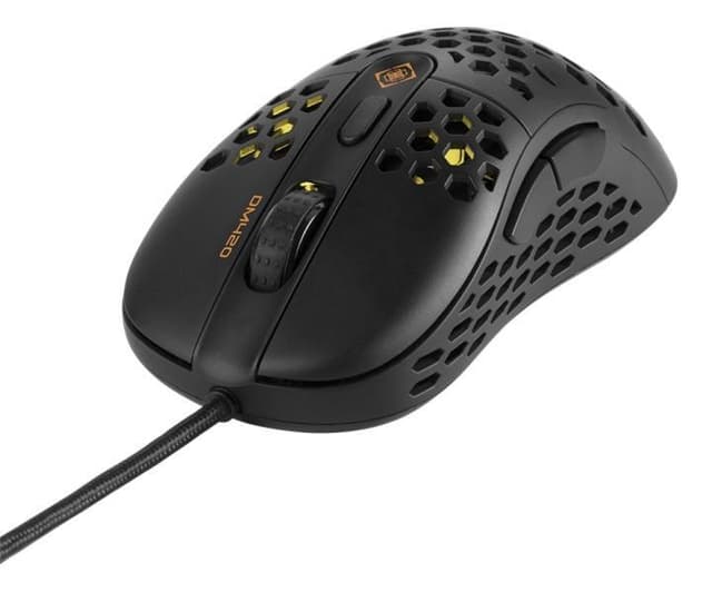 DELTACO GAMING DM420 Lightweight gaming mouse, black