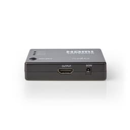 Nedis HDMI ™ switch | 3-Port port(s) | 3x HDMI ™ -indgang | 1x HDMI™ Output | 1080p | 3.4 Gbps | ABS | Sort