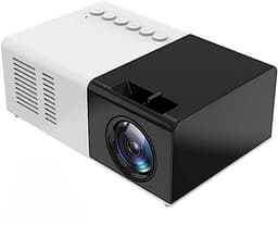 Bärbar miniprojektor 1280x720P med HDMI USB-gränssnitt / fjärrkontroll