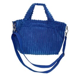Handväska crossbody tygväska Manchester Sininen