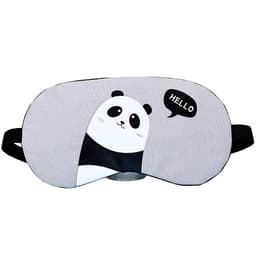 Söt tecknad ögonmask sovmask Harmaa