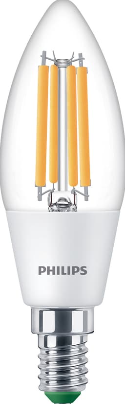 Philips Classic LED glödlampa 2.3W B35 E14