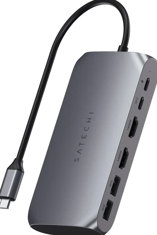 Satechi USB-C 6-i-1 USB-hubb