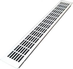 Epoq Ventilationsgaller infällt 50x6cm vit