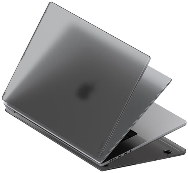 Satechi MacBook Pro 16" deksel i hardplast (mørk, gjennomsiktig)