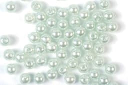 Voksperler 4mm 500g l.grøn
