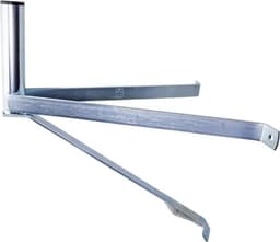 Seinäkiinnike VF-3, 3 jalkaa, 32mm pitkä putki, etäisyys seinästä 32cm