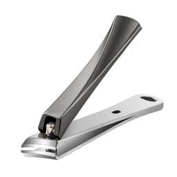 2 i 1 manikyrverktøysett med utvidet vinklet negleklipper og neglefil Sort