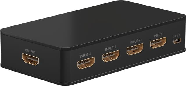 Goobay Manuell HDMI™-omkopplare 4 till 1 (4K   60 Hz)