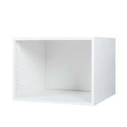 Overskab køl/frys 60x57 (melamine white)