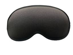 3D Lättvikt No Falling off Sleep Blocking Light Sleep Mask Eye Mask Sort