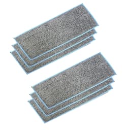 6-pack iRobot Braava Jet m6/6012/6110/6112 Tvättbara och återanvändbara våtmoppdynor Grå
