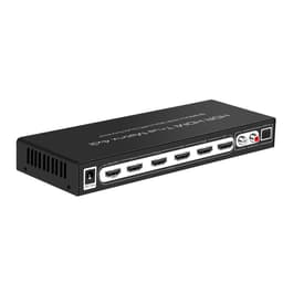 4 in 2 ut HDMI Matrix switch video switcher 8K60Hz HDMI2.1 HDR HDCP2.3 48Gbps Musta