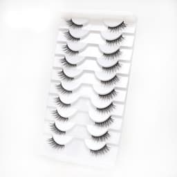 Lösögonfransar 10-par Musta