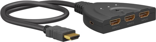 Goobay Manuell HDMI™-omkopplare 3 till 1 (4K   60 Hz)