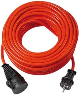 brennenstuhl BREMAXX® udendørs forlængerkabel (20m kabel i rødt, til kortvarig udendørs brug IP44, kan bruges ned til -35 ºC, olie- og UV-bestandig)