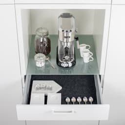Epoq Coffee skapinnredning for kaffemaskin