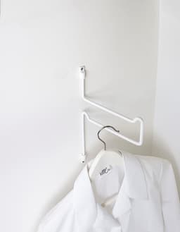 Epoq enkel kleshenger (white)