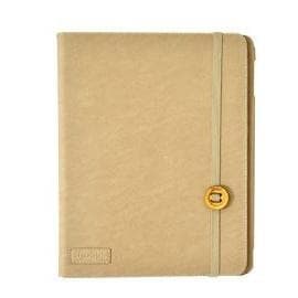 Snuggs Tablet Booklet Univer. 8"" Beige Mocca Ull På Insidan