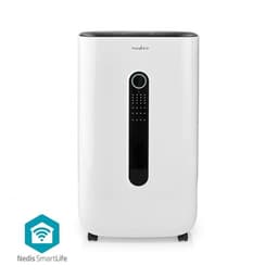 Nedis SmartLife Avfuktare | Wi-Fi | 20 l/Dag | Avfuktning / Kontinuerlig / Torr tvätt / Ventilation | Android/ IOS | Justerbar hygrostat | 195 m³/h