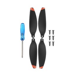 Erstatningsdronepropeller støysvak lettvekt 1 par Oransje Mavic Mini 2