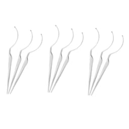 Lösögonfransar display stick - visa effekten av ögonfransar 10-pack Läpinäkyvä