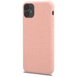 Celly Earth Miljövänligt skal iPhone 11, Rosa