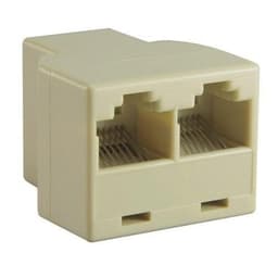 RJ11 Splitter 1-2st nätverksuttag