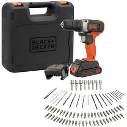 Black & Decker Skruvdragare 18V med tillbehör & Väska
