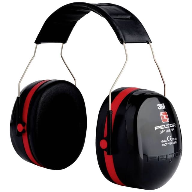 Hörselkåpor 35 dB 3M Peltor Optime III H540A 1 st