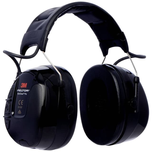 Hörselkåpor-headset 32 dB 3M Peltor WorkTunes Pro