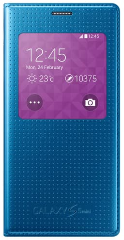 Samsung S View Flip Cover Galaxy S5 mini (sininen)