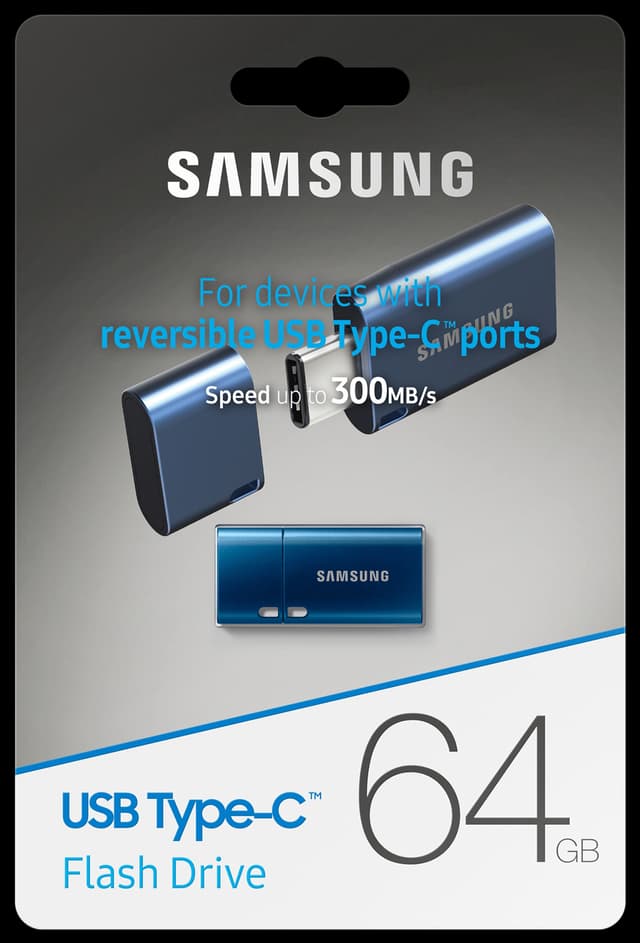 Samsung USB Type C USB-enhet 64 GB (blå)