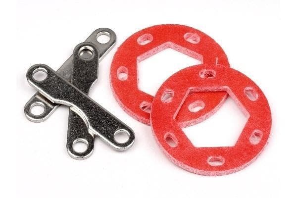 HPI Dual Fiberglass Brake Disk 19X35X2.5Mm/ Plate Set