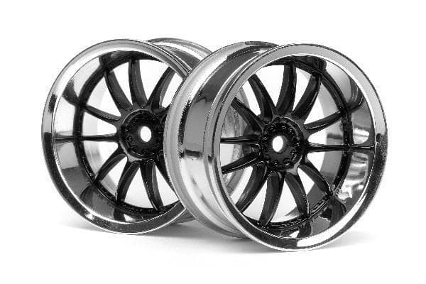 Work Xsa 02C Wheel 26Mm Chrome/Black (6Mm Offset)