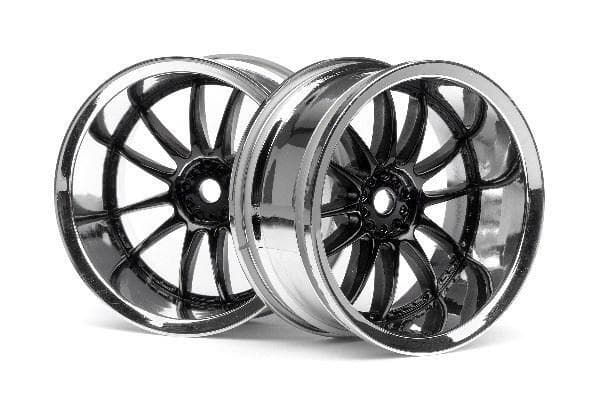 Work Xsa 02C Wheel 26Mm Chrome/Black (9Mm Offset)