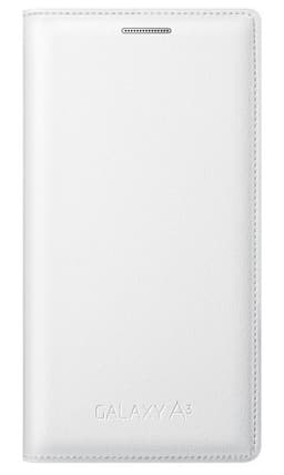 Samsung Flip Cover Fodral till Galaxy A3 (vit)
