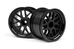 BBS Spoke Wheel 48X31mm Black (9mm Offset/2pcs)