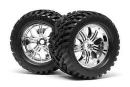 Mounted Goliath Tire 178X97Mm On Tremor Wheel Crm