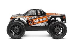 HPI Bullet Mt Clear Body W/ Nitro/Flux Decals