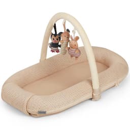 Carlobaby Babynest, Våfflad, Beige