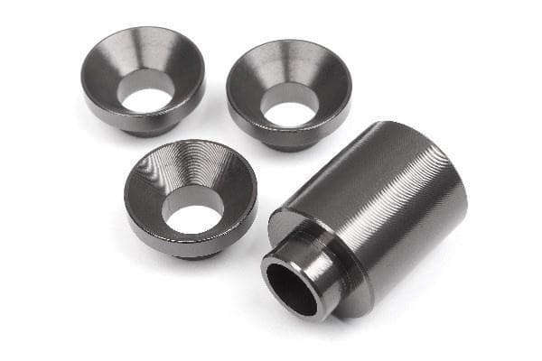 HPI Spacer Set For Clutch Bell Holder (Gunmetal)