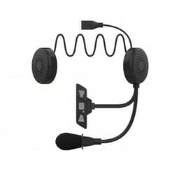 Motorcykelhjälm Headset Bluetooth 5.2 Black