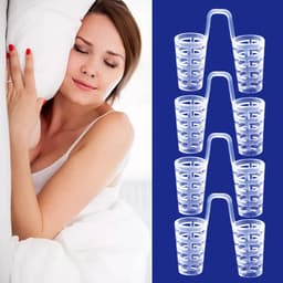 Anti-snarkningsenheter 4-pack Gennemsigtig