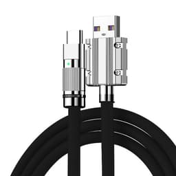 120W fet och förlängd Huawei Port Data Transfer Snabbladdningskabel Flerfarget 3 m